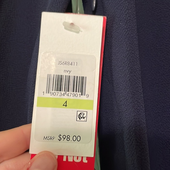 Jessica Simpson dress navy - Picture 4 of 4